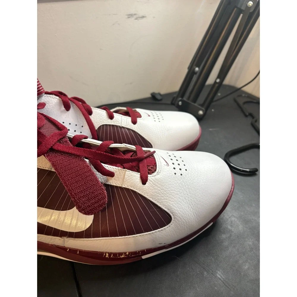 Nike Air Max Rise Basketball Shoes RedWhite 367180-912 Mens Size 18